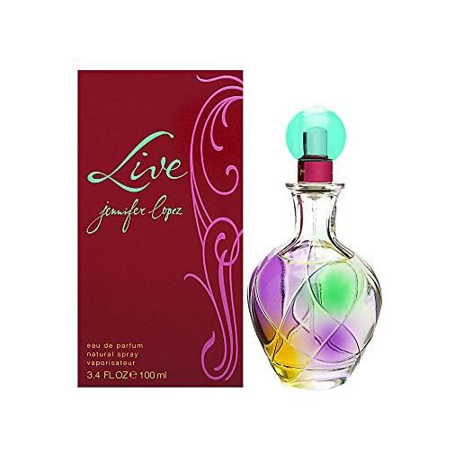 Jennifer Lopez live eau de parfum, spray, 100ml. Una delicata fragranza da un rivenditore autorizzato. 