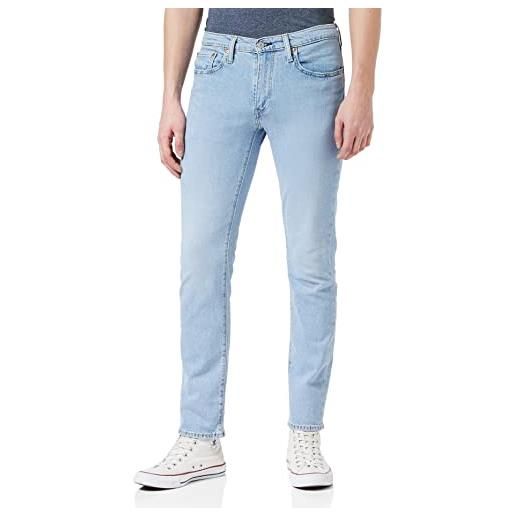 Levi's 511 slim, jeans uomo, blu corfu lucky day adv, 31w / 34l