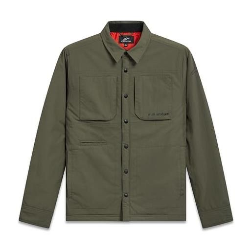 Alpinestars cohere jacket giacca sportiva, verde militare, xl uomo