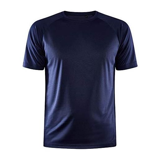 Craft core unify-maglietta da allenamento t-shirt, flumino, l uomo