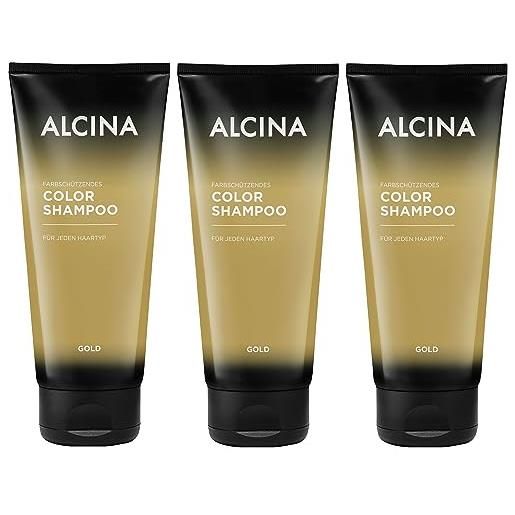 ALCINA 3 alcina color shampoo gold 200 ml