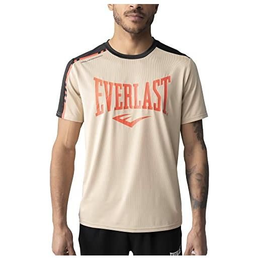Everlast austin t-shirt, marrone chiaro, xl uomo
