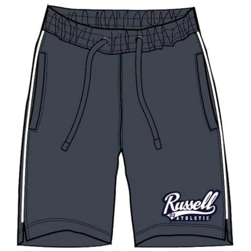 Russell Athletic a30681-io-099 baylor-shorts uomo pantaloncini black taglia m