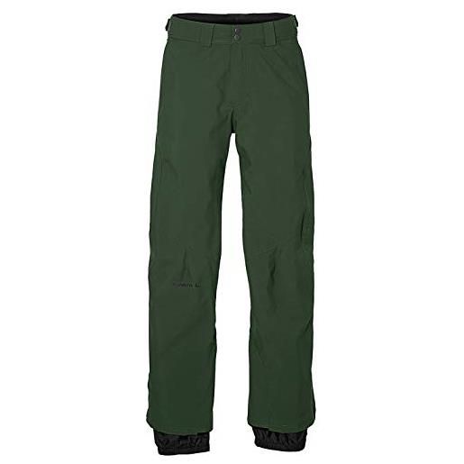 O'neill pm hammer pants - pantaloni da uomo, colore verde scuro, xl