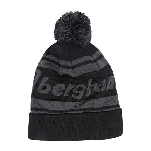 Berghaus - berretto con ponpon, da uomo, uomo, berg, carbon/black, unisex