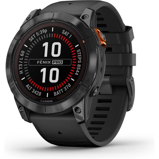 Garmin smartwatch Garmin fēnix 7x pro 3,56 cm (1.4) mip 51 mm digitale 280 x pixel touch screen grigio wi-fi gps (satellitare) [010-02778-01]