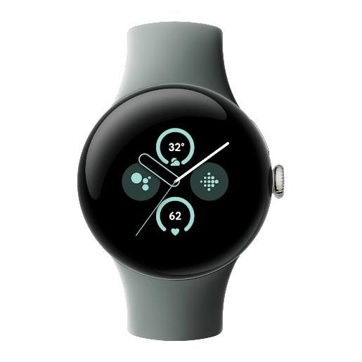 Google smartwatch Google pixel watch 2 amoled 41 mm digitale touch screen oro wi-fi gps (satellitare) [ga05030-de]