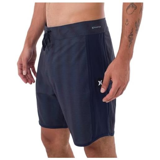 Hurley phantom sweep press liner 18' costume a boxer, eclipse totale, 34 uomo