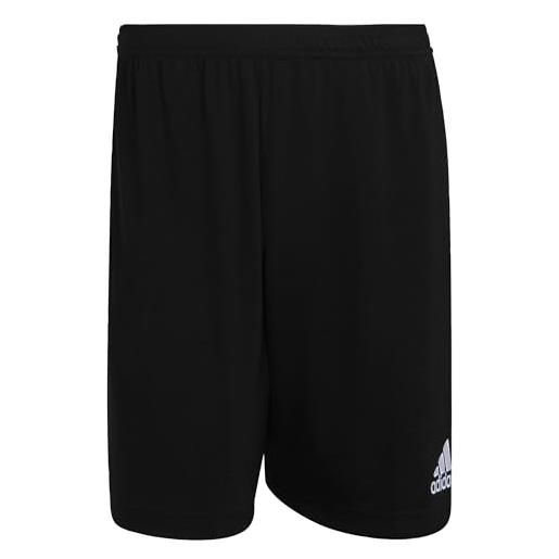 adidas entrada22 training shorts pantaloncini, nero, l tall uomo