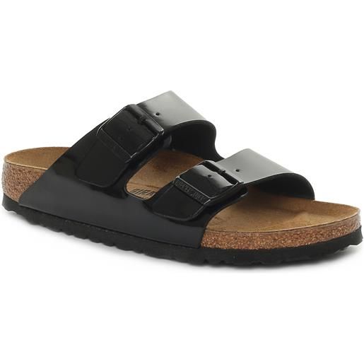 Birkenstock ciabatta donna Birkenstock arizona birko-flor patent nero