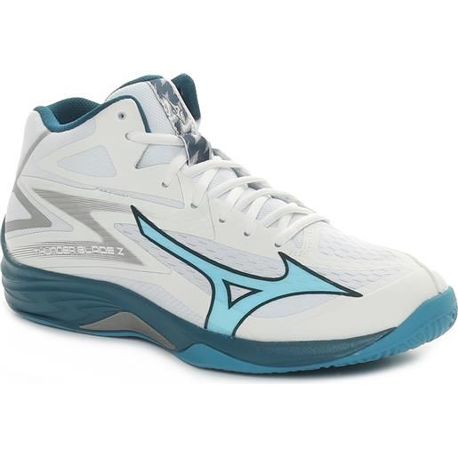 Mizuno scarpa da pallavolo uomo Mizuno thunder blade 3 mid bianco