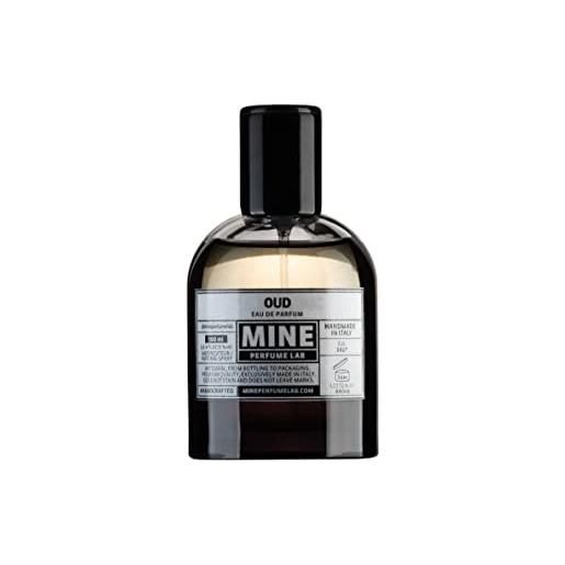 MINE perfume lab oud profumo uomo eau de parfum forte intenso 100 ml, 1 item