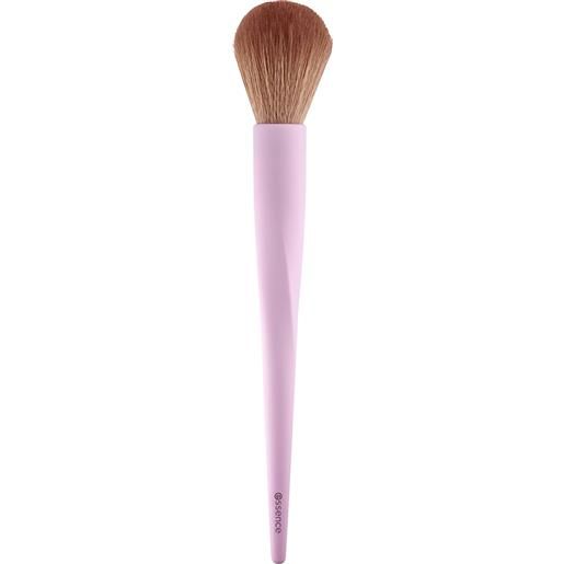 ESSENCE blush & highlighter brush 01 pennello blush setole morbide vegan 1pz