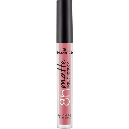 ESSENCE 8h matte liquid lipstic 15 vintage rose rossetto coprente intenso