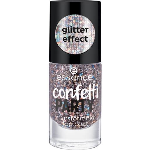 ESSENCE confetti party trasforming glitterato brillante accattivante 8 ml