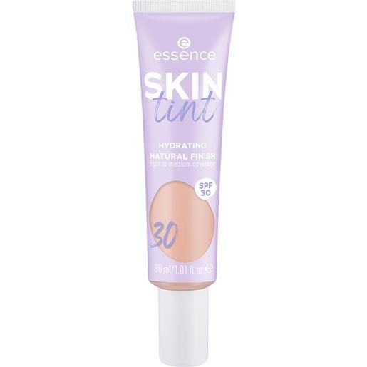 ESSENCE skin tint hydrating natural finish spf30 30 fondotinta leggero 30 ml