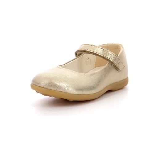 Kickers ambellie, ballerine bambina, beige champagne, 26 eu