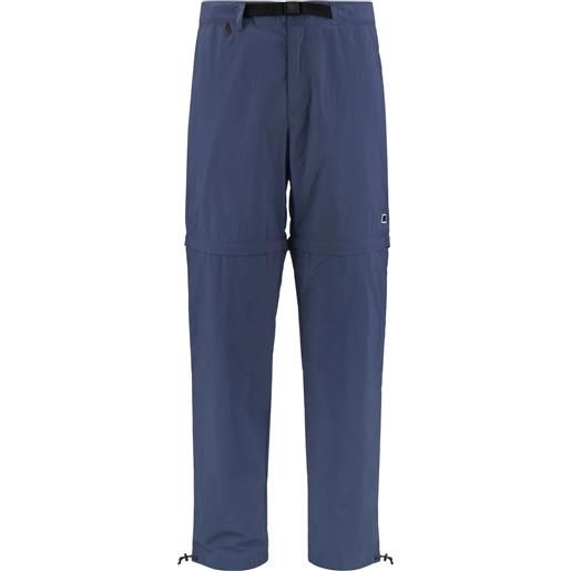 K-Way - pantaloni impermeabili, traspiranti e antivento - sepaux blue fiord per uomo in nylon - taglia s, m, l, xl