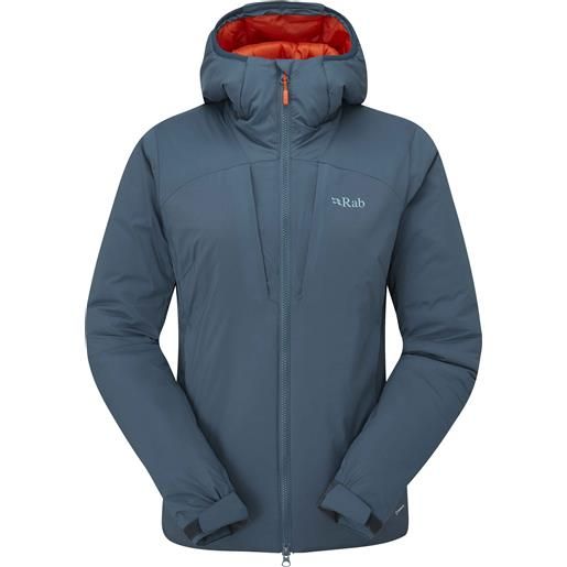 Rab - giacca isolata in prima. Loft® - xenair alpine jacket w orion blue per donne in pelle - taglia 12 uk, 14 uk