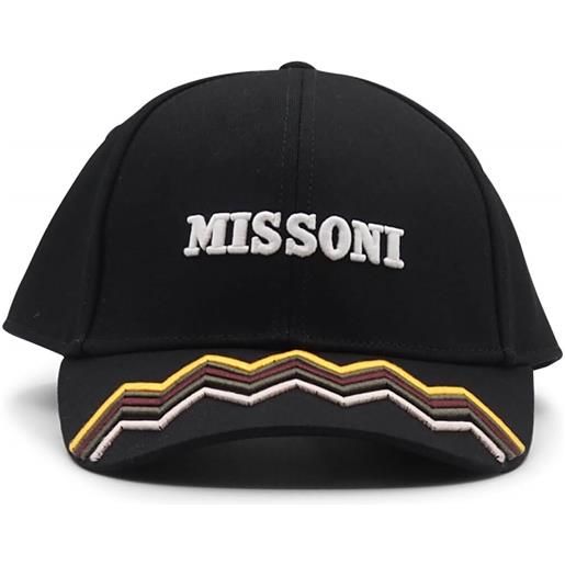 Missoni cappello baseball nero
