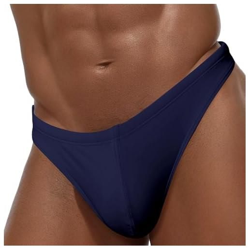 Lingerie Sexy Donna Micro Bikini In PU - Set 2 Pezzi Con Collo E Perizoma, Costume Da Bagno Estremo - Foto 9