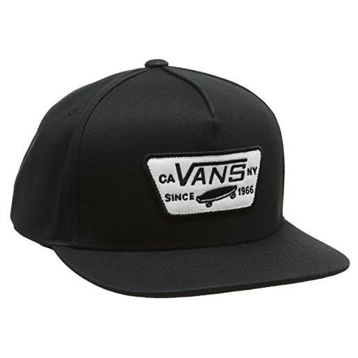 Vans - full patch cappello bambino, nero, taglia unica (taglia produttore: one size)