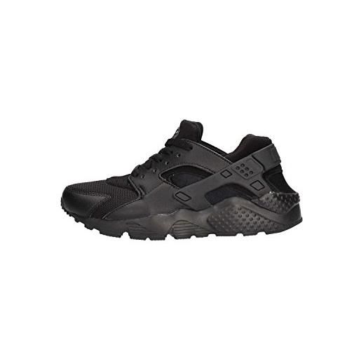 Nike huarache run (gs), scarpe da corsa bambino, nero (black/black black), 36.5
