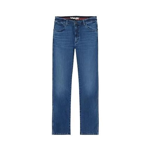 Wrangler river jeans, apollo, 34w x 32l uomo