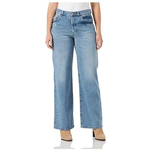 Sisley trousers 4uuale01z jeans, light blue denim 901, 25 da donna