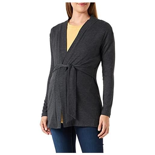 Noppies maternity cardigan pittsboro long sleeve maglione, grey melange-p806, xxl donna