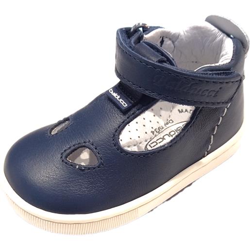 Sandalo da bambino con occhietti colore blu - balducci