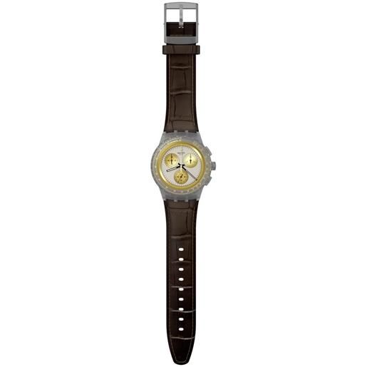 Swatch orologio Swatch chronoplastic golden radiance