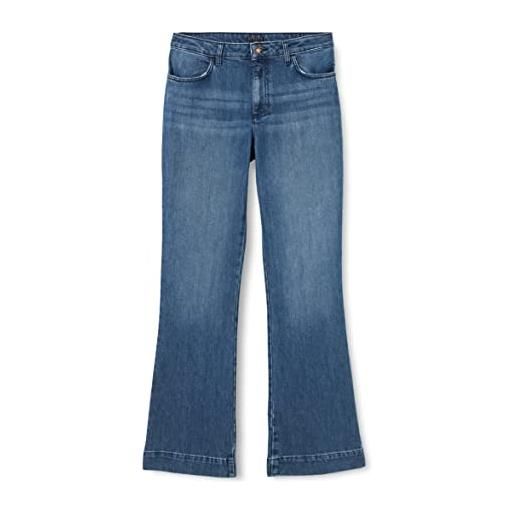 Sisley trousers 4wtcle01g jeans, light blue denim 901, 25 da donna