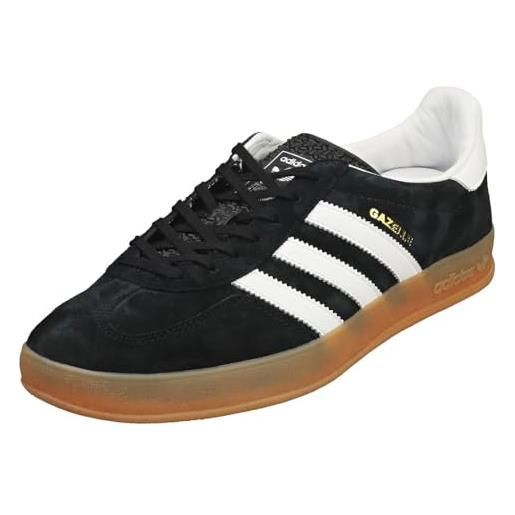 adidas sneakers gazelle indoor h06259 unisex nero/bianco