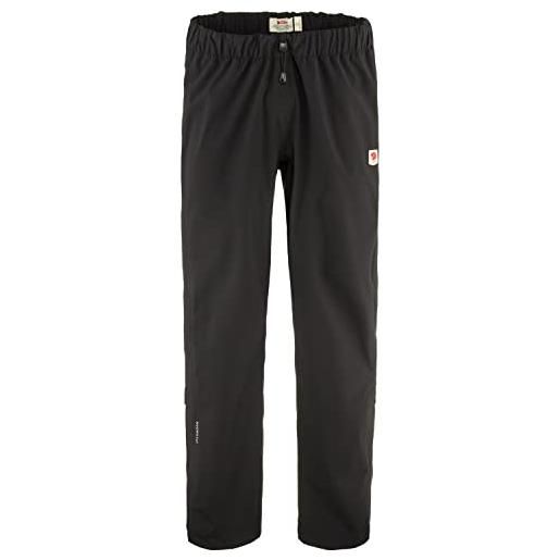 Fjallraven 86985-550 hc hydratic trail trousers m pantaloni sportivi uomo black taglia xs/l