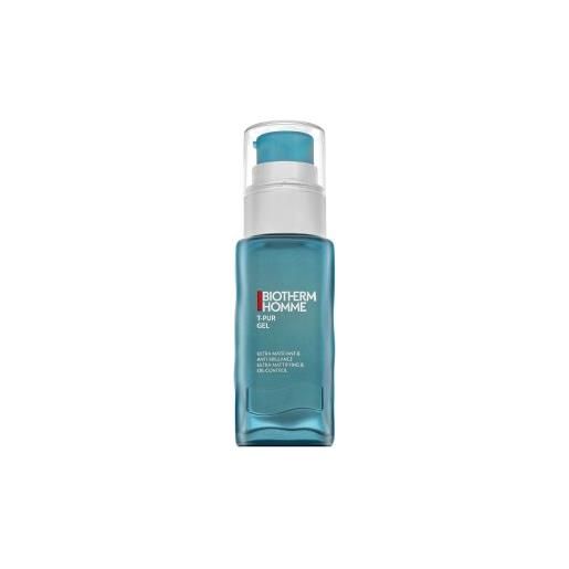 Biotherm homme gel opacizzante per il viso t-pur gel ultra-mattifying & oil-control 50 ml
