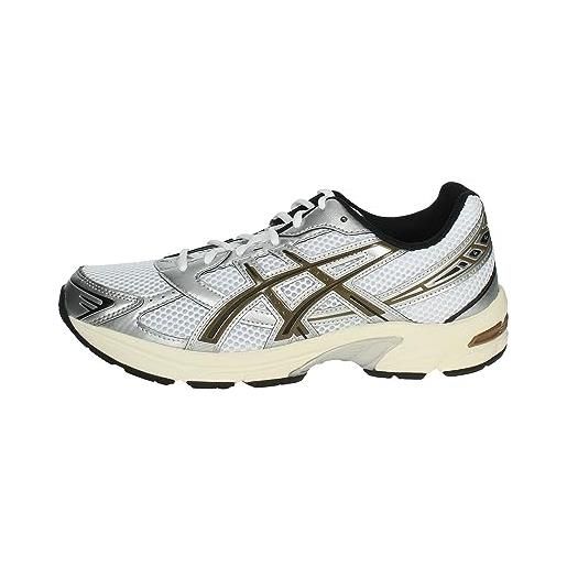 ASICS gel-1130, sneaker uomo, white clay grey, 41.5 eu