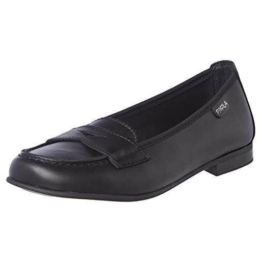 Pablosky paola 844510, scarpe per uniforme scolastica, bambina, nero, 37 eu
