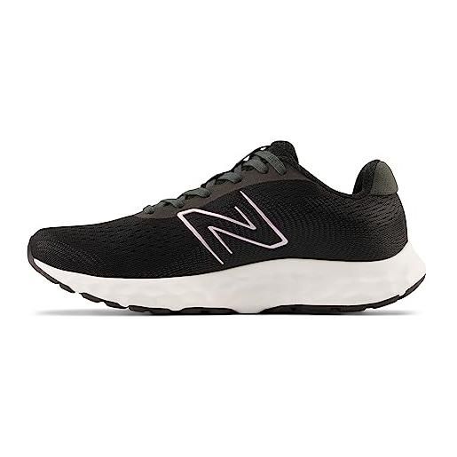 New Balance 520v8, scarpe da ginnastica donna, nero, 44 eu