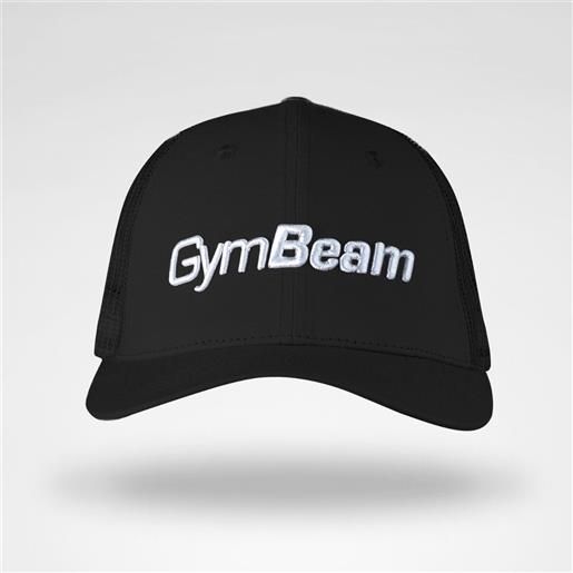 GymBeam baseball cap mesh panel black