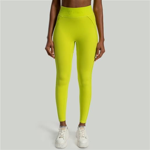 STRIX women's lunar leggings chartreuse