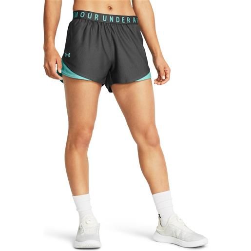 Under Armour - women's shorts play up short 3.0 grey