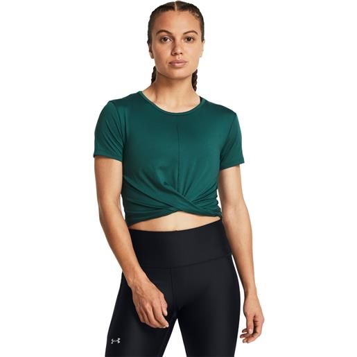 Under Armour women´s t-shirt motion crossover crop ss blue