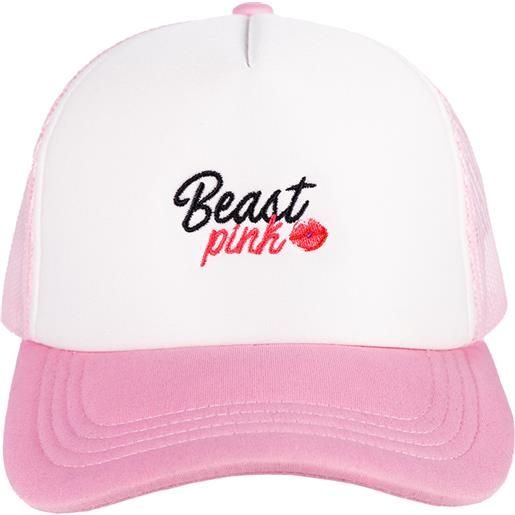 BeastPink panel cap baby pink