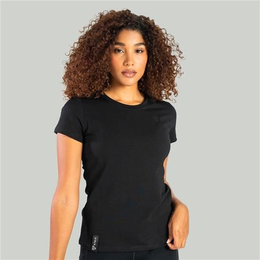 STRIX t-shirt essential da donna black