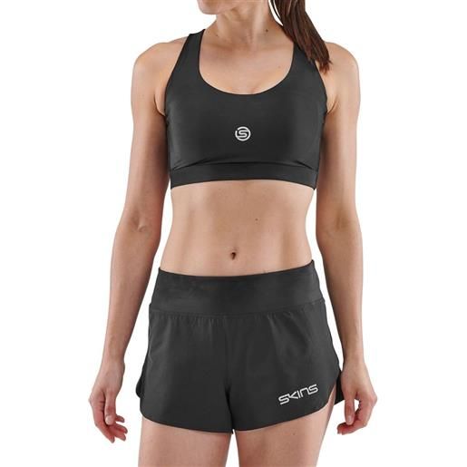 SKINS reggiseno sportivo active series-3 black