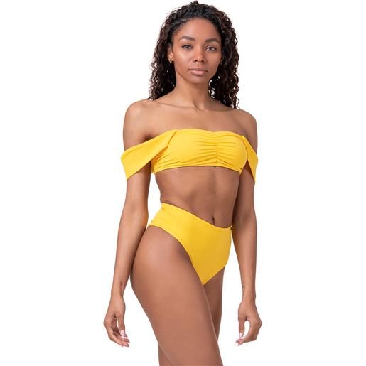 NEBBIA top bikini retro miami yellow