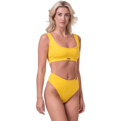 NEBBIA miami sporty bikini bralette yellow