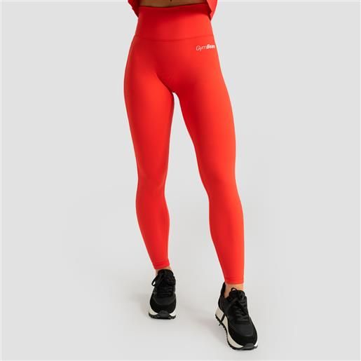 GymBeam women's limitless high-waist leggings hot red