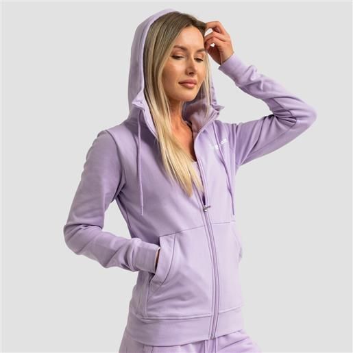 GymBeam women's limitless zip up hoodie lavender